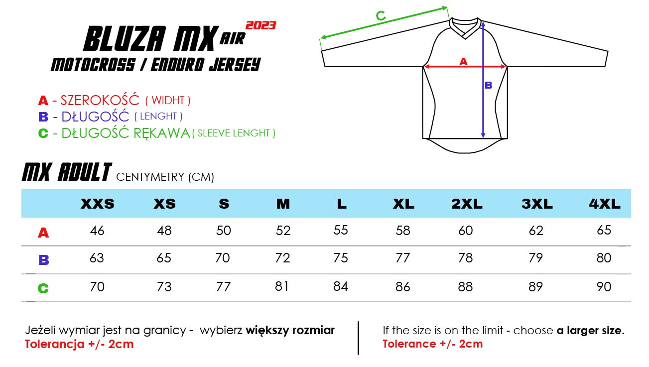 BLUZA MX air 2023-01-01